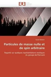 Particules de masse nulle et de spin arbitraire