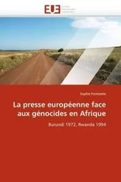 La presse européenne face aux génocides en afrique