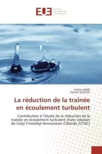 La réduction de la traînée en écoulement turbulent - Ferhat HADRI, Sylvain GUILLOU - UNIV EUROPEENNE