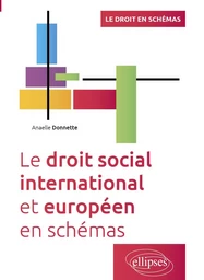 Le droit social international et européen en schémas