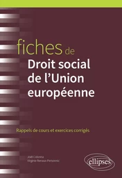 Fiches de Droit social européen et international