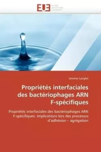 Propriétés interfaciales  des bactériophages arn  f-spécifiques -  LANGLET-J - UNIV EUROPEENNE