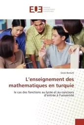 L'enseignement des mathematiques en turquie