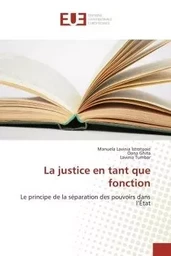 La justice en tant que fonction