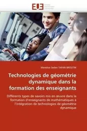 Technologies de géométrie dynamique dans la formation des enseignants