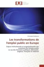 Les transformations de l'emploi public en Europe