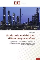 Étude de la nocivité d'un défaut de type éraflure