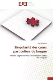 Singularité des cours particuliers de langue