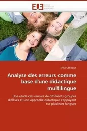 Analyse des erreurs comme base d''une didactique multilingue