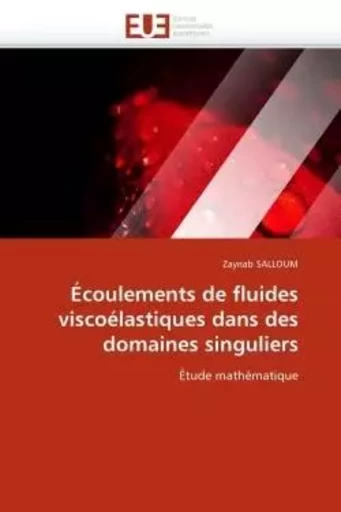 Écoulements de fluides viscoélastiques dans des domaines singuliers -  SALLOUM-Z - UNIV EUROPEENNE