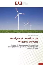 Analyse et création de vitesses de vent