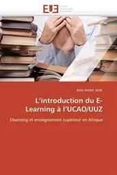 L introduction du e-learning à l ucao/uuz