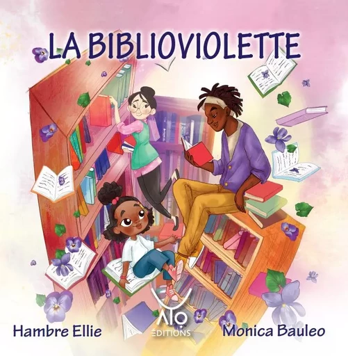 La Biblioviolette - Hambre Ellie - AYO EDITIONS