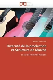 Diversité de la production et structure de marché