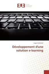 Développement d'une solution e-learning