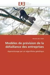 Modèles de prévision de la défaillance des entreprises