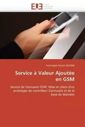 Service à valeur ajoutée  en gsm