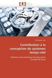 Contribution à la conception de systèmes temps-réel