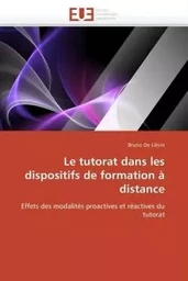 Le tutorat dans les dispositifs de formation à distance