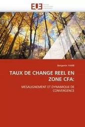 Taux de change reel en zone cfa: