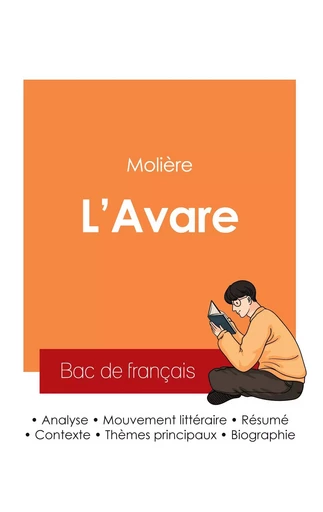 Réussir son Bac de français 2025 : Analyse de L'Avare de Molière -  MOLIERE - BAC DE FRANCAIS