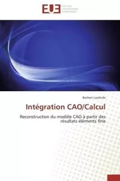 Intégration CAO/Calcul