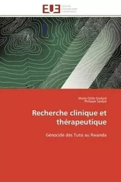 Recherche clinique et thérapeutique