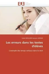 Les erreurs dans les textes d'élèves