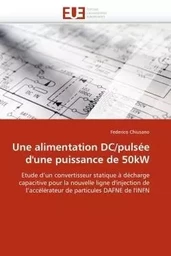 Une alimentation DC/pulsée d''une puissance de 50kW