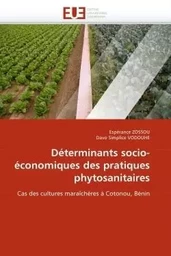 Déterminants socio-économiques des pratiques phytosanitaires