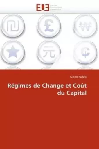 Régimes de change et coût du capital -  KALLALA-A - UNIV EUROPEENNE