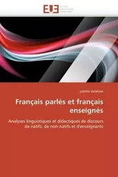 Français parlés et français enseignés