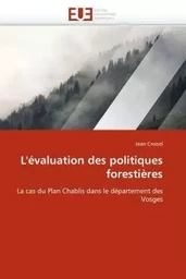 L''évaluation des politiques forestières