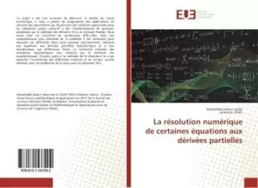 La resolution numerique de certaines equations aux derivees partielles - Belamfedel Safae - UNIV EUROPEENNE