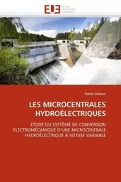 Les microcentrales hydroélectriques