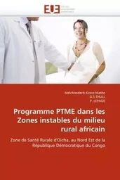 Programme ptme dans les zones instables du milieu rural africain