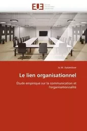 Le lien organisationnel