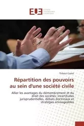 Répartition des pouvoirs au sein d'une société civile