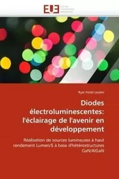 Diodes électroluminescentes: l''éclairage de l''avenir en développement