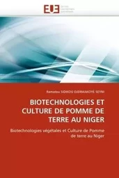 Biotechnologies et culture de pomme de terre au niger