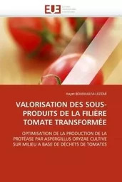 Valorisation des sous-produits de la filière tomate transformée