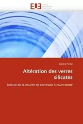 Altération des verres silicatés