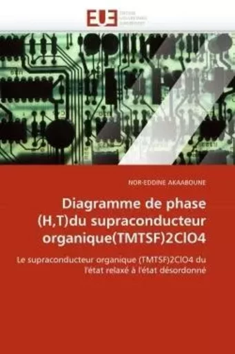 Diagramme de phase (h,t)du supraconducteur organique(tmtsf)2clo4 -  AKAABOUNE-N - UNIV EUROPEENNE