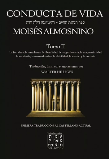 Conducta de Vida, tomo 2 - Moisés Almosnino, Walter Hilliger - CERCLE HILLIGER