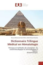 Dictionnaire trilingue médical en hématologie