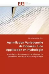 Assimilation variationelle de données: une application en hydrologie