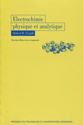 Electrochimie physique et analytique