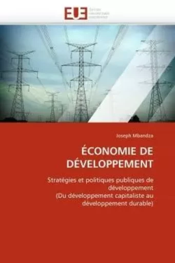 Économie de développement -  MBANDZA-J - UNIV EUROPEENNE