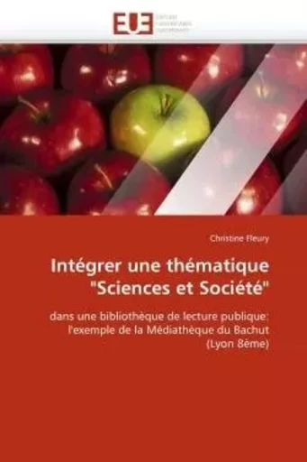 Intégrer une thématique "sciences et société" -  FLEURY-C - UNIV EUROPEENNE