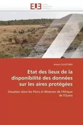 Etat des lieux de la disponibilité des données sur les aires protégées